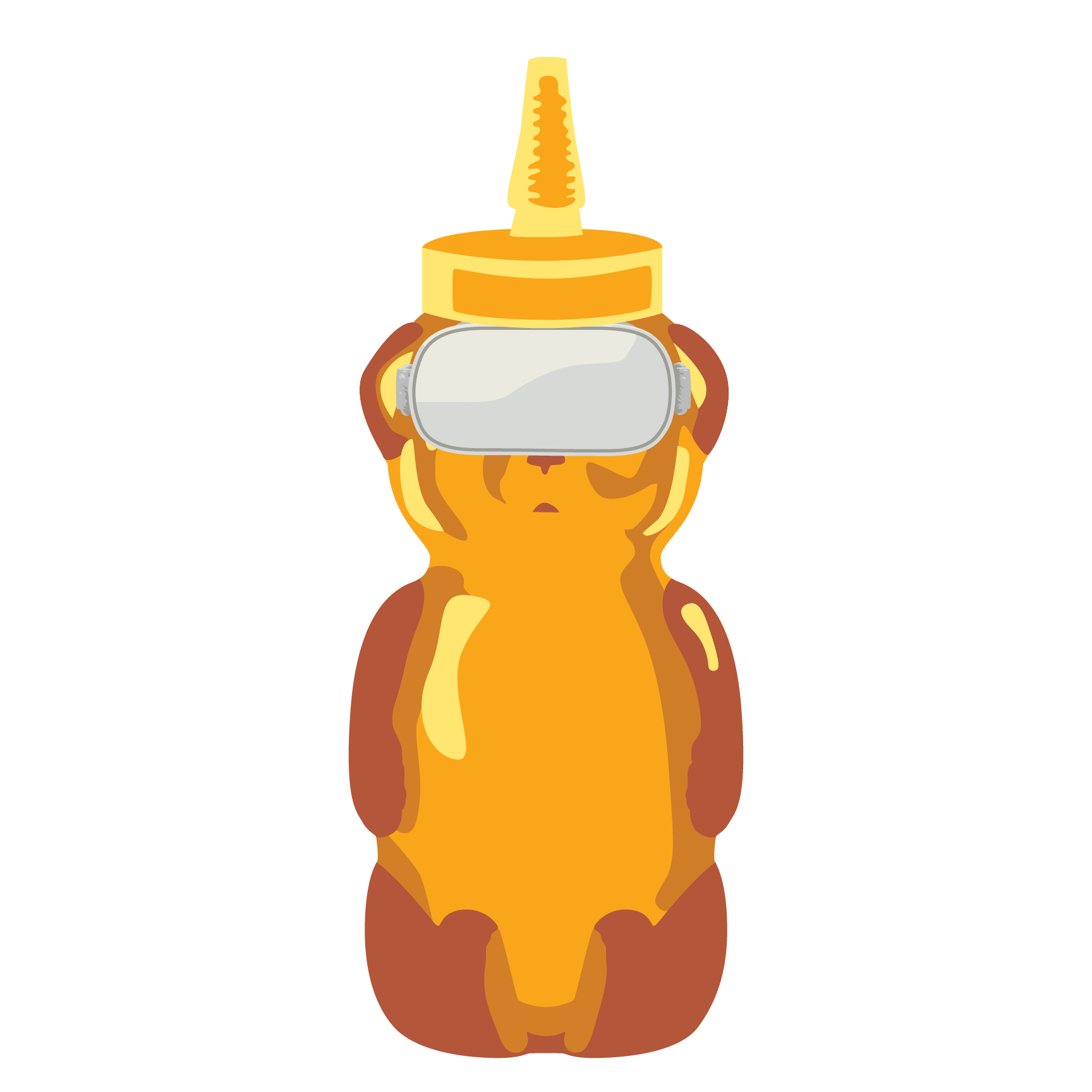 VR Goggles Bear